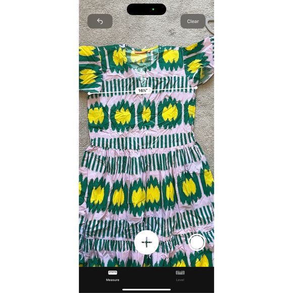 NWT Oliphant ikat midi dress, XS $298 - Picture 7 of 7